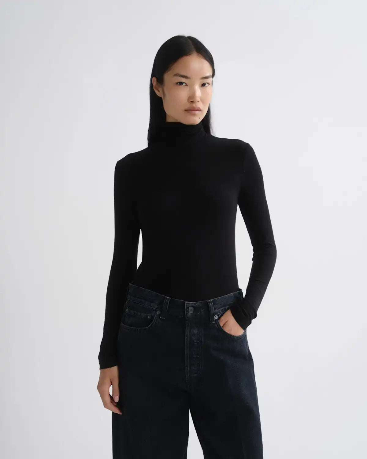 Pascale Turtleneck in Black
