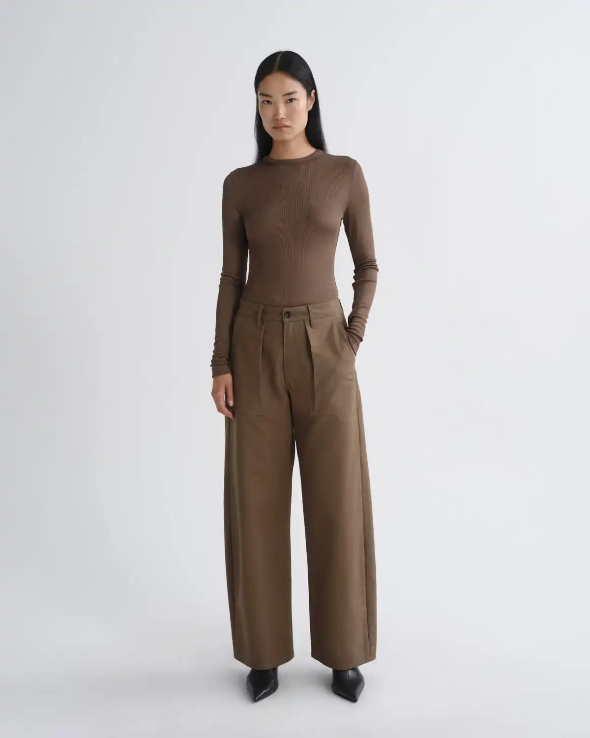 Low Curve Utility Jean (Sateen) in Uniform