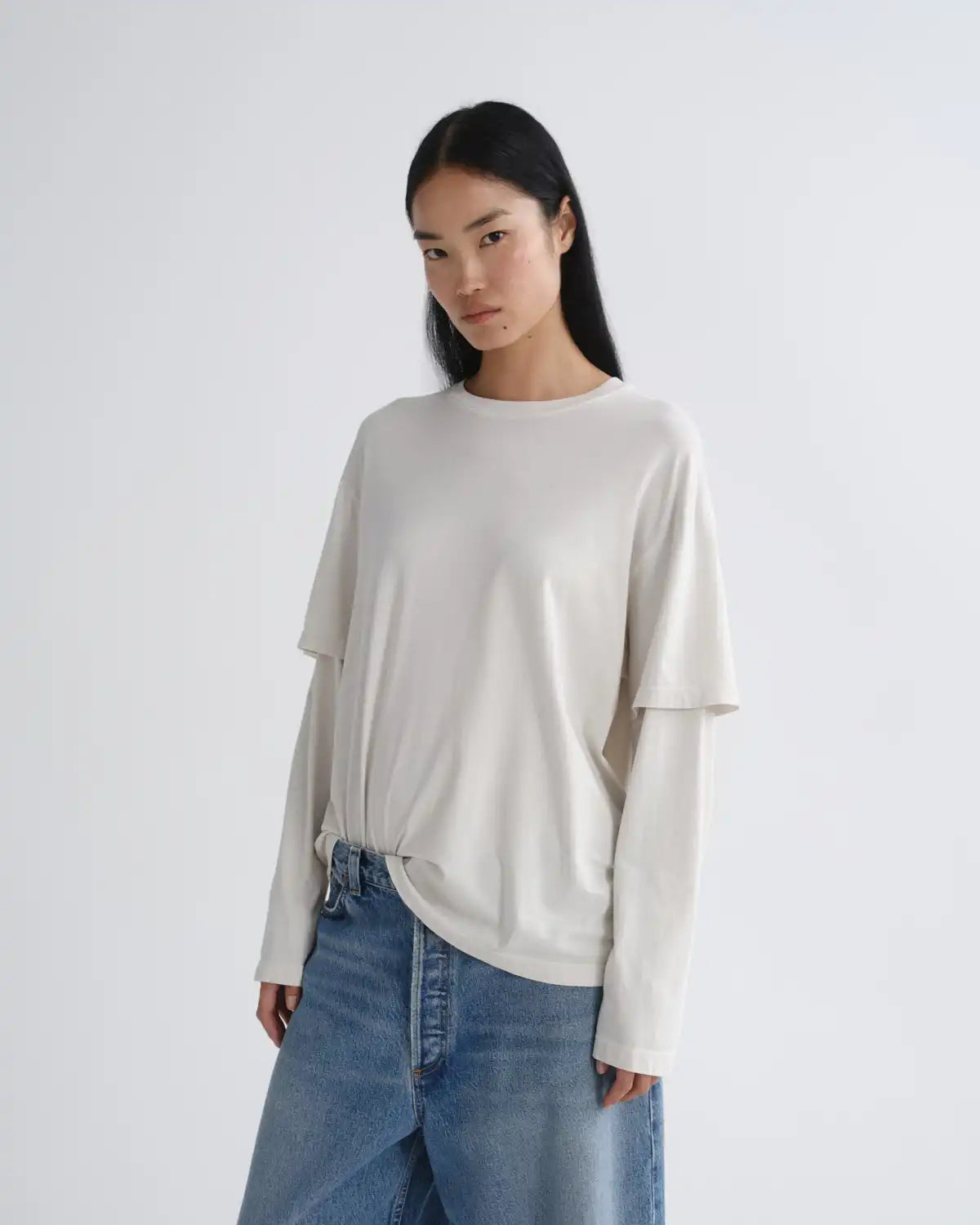 Lois Tee in Bone