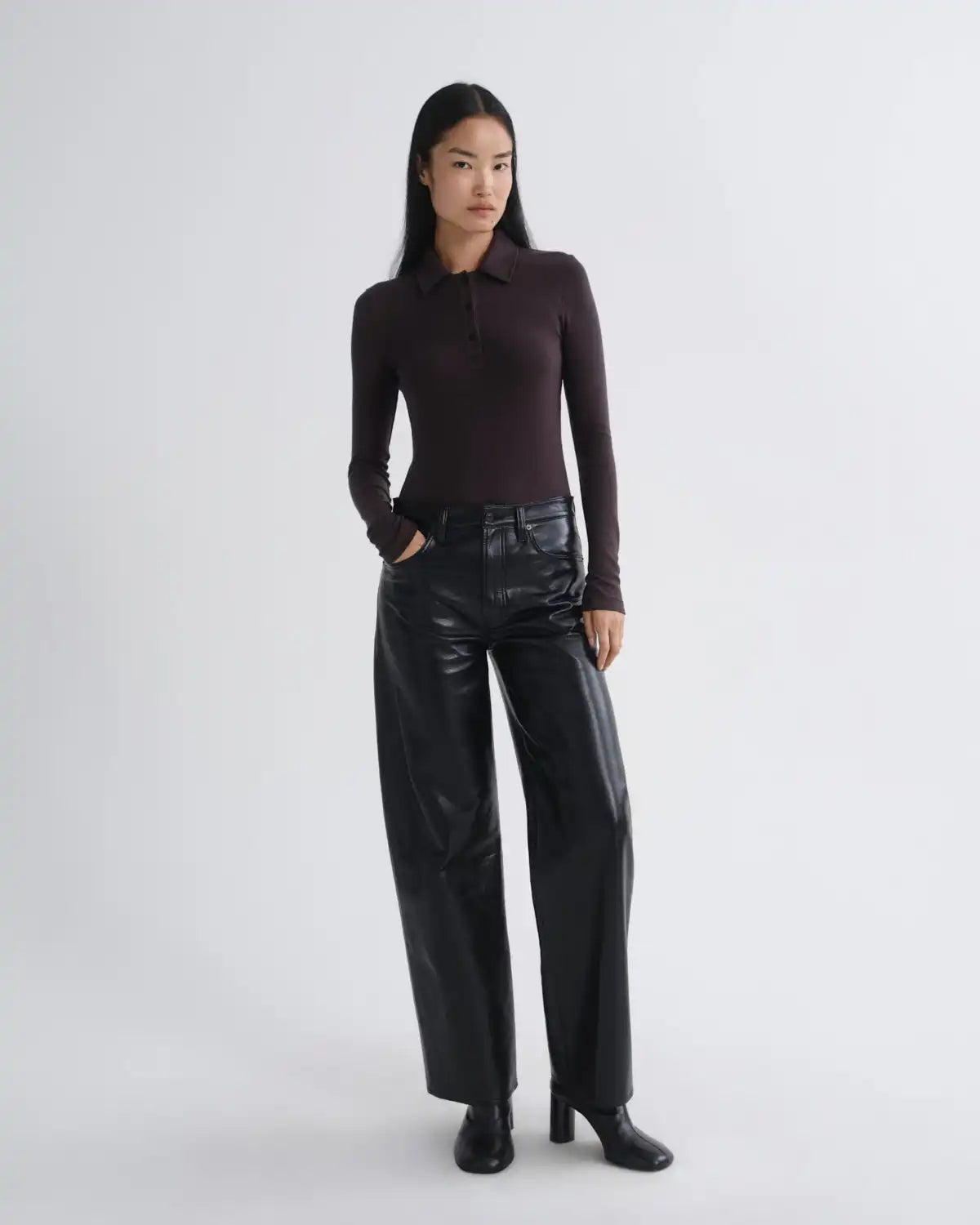 Arc Jean 32" (Recycled Leather) in Detox