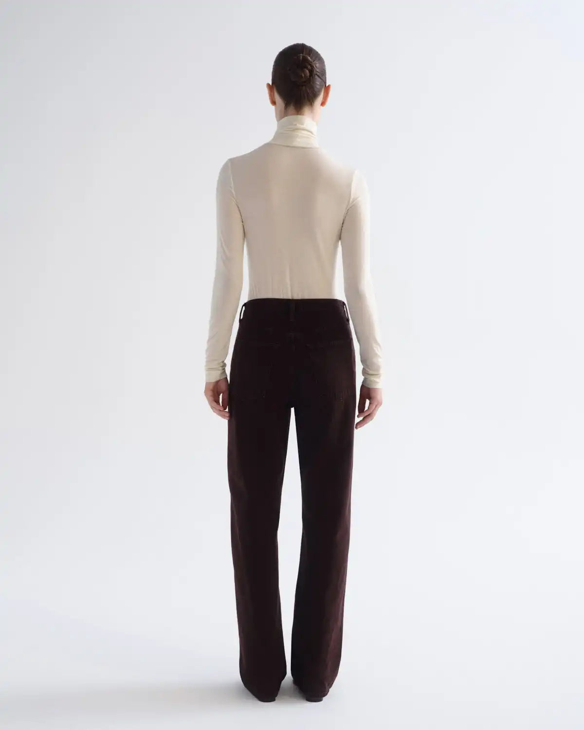 Pascale Turtleneck in Oat Milk