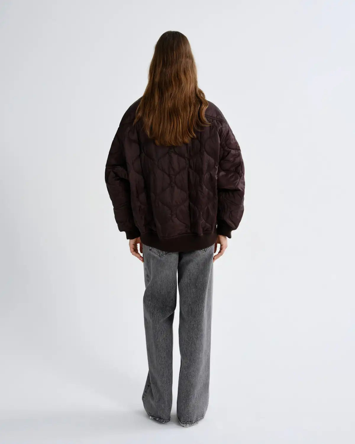 Isla Quilted Jacket in Deep Roast