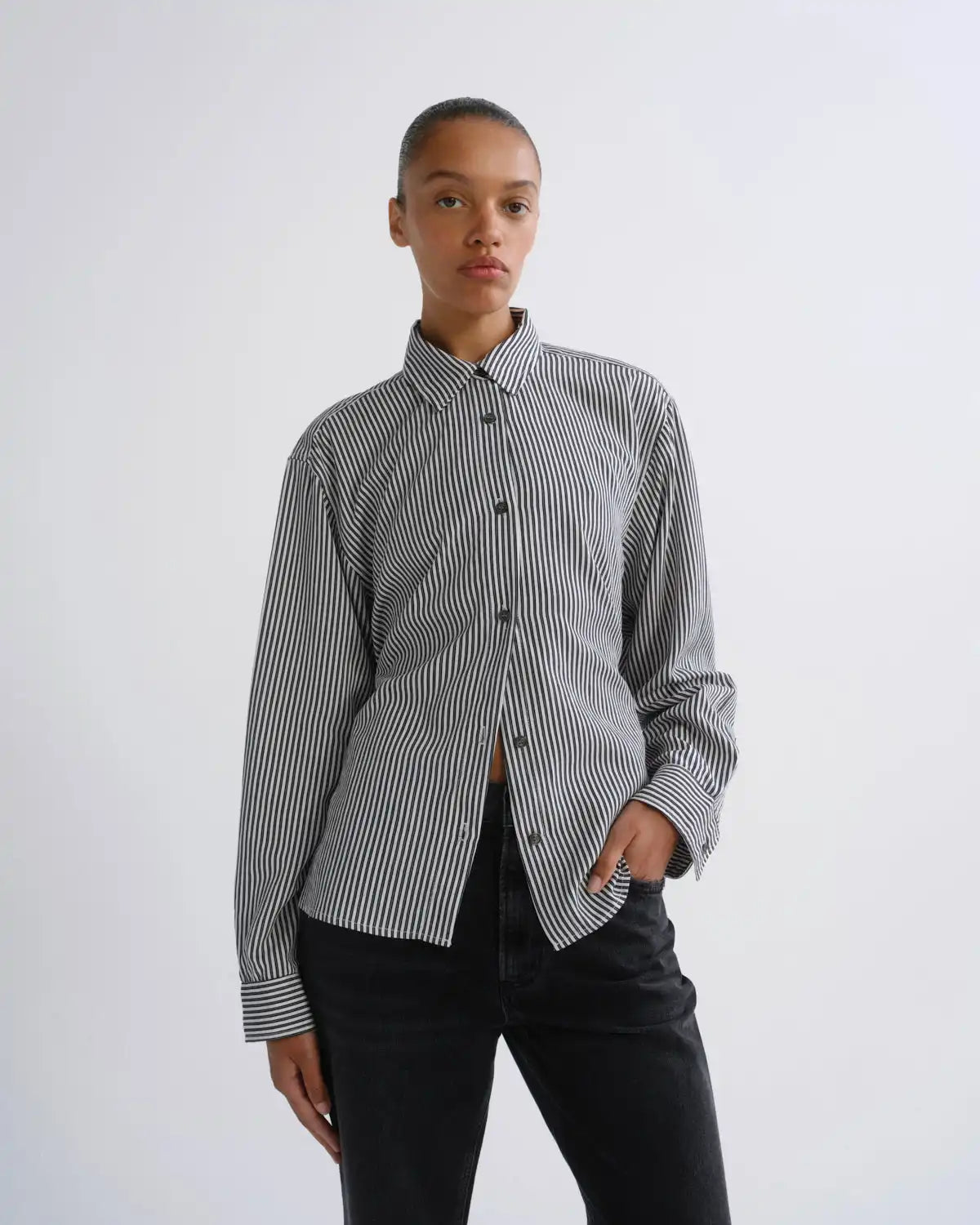 Theo Shirt in Solene Stripe
