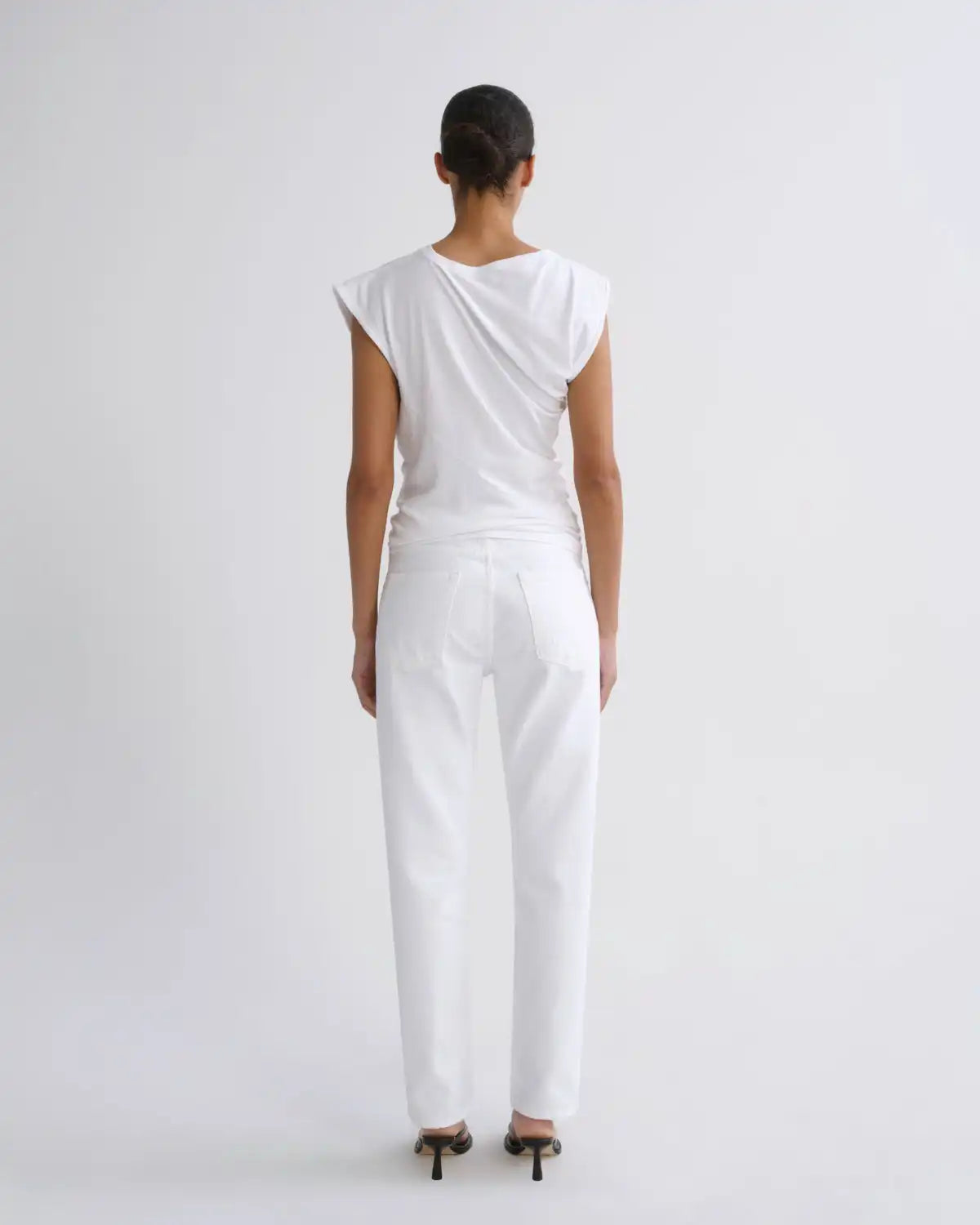 Romney Jean in Marshmallow