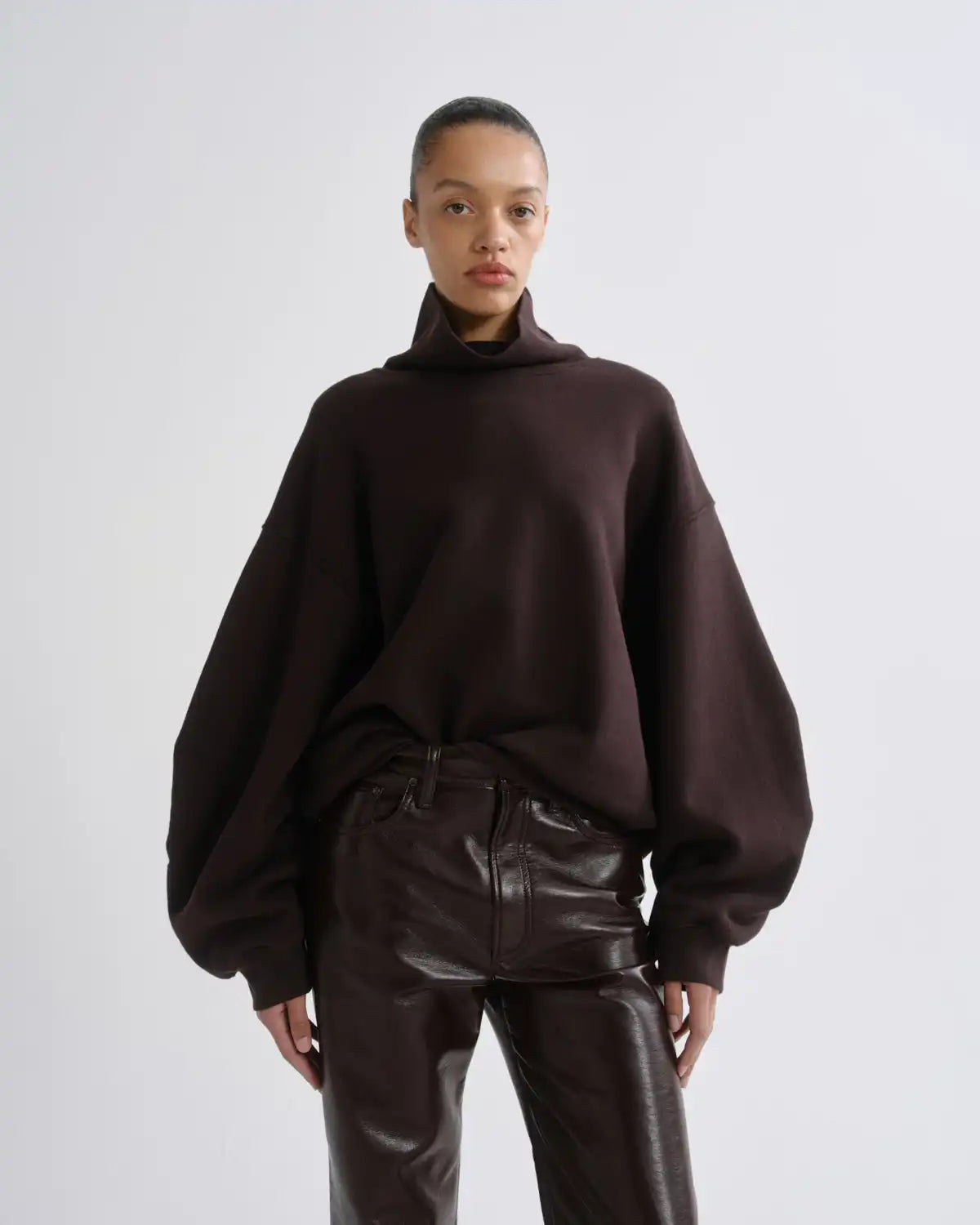 Jenning Sweatshirt in Chocolate