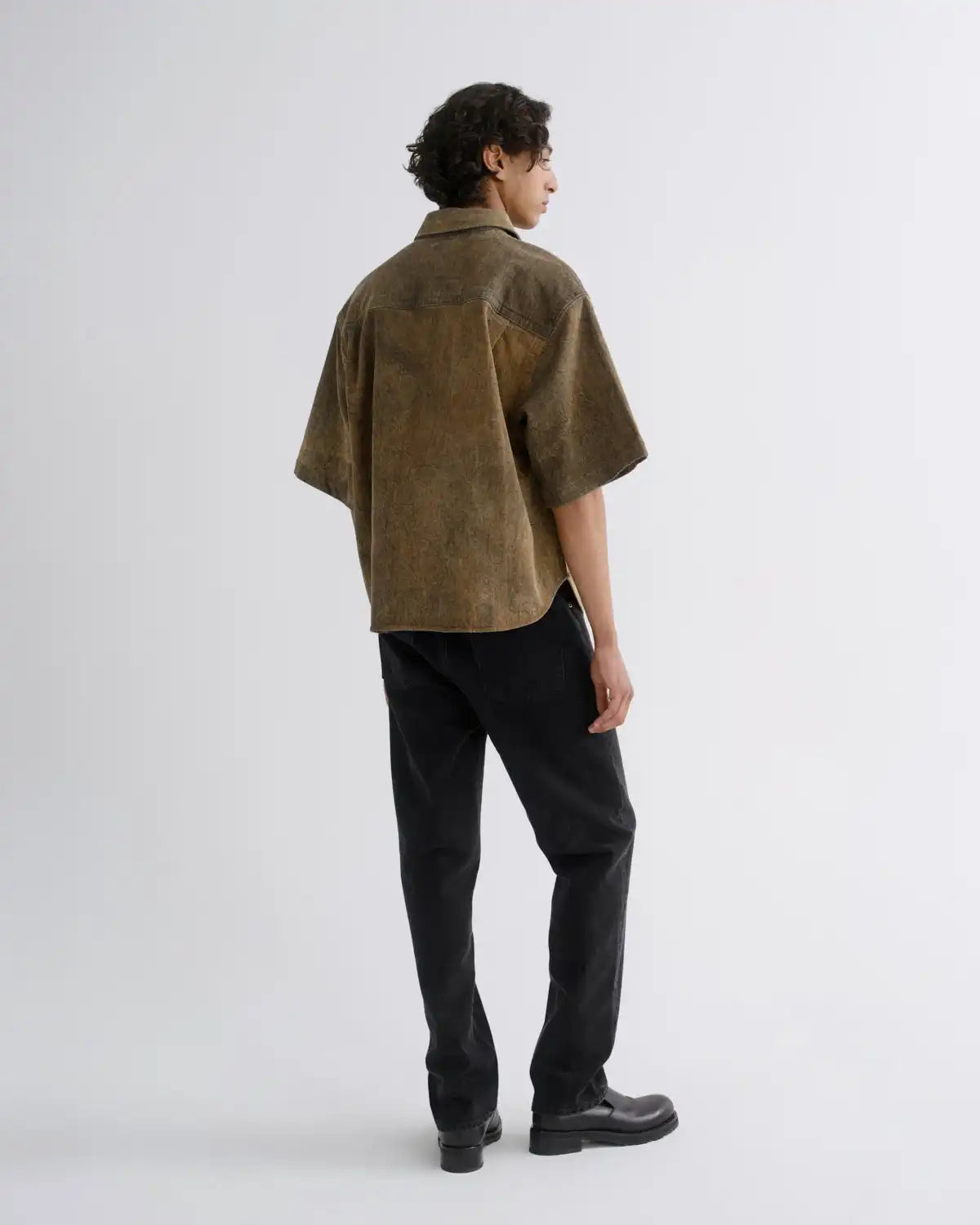 Watson Shirt (Comfort Stretch) in Bark