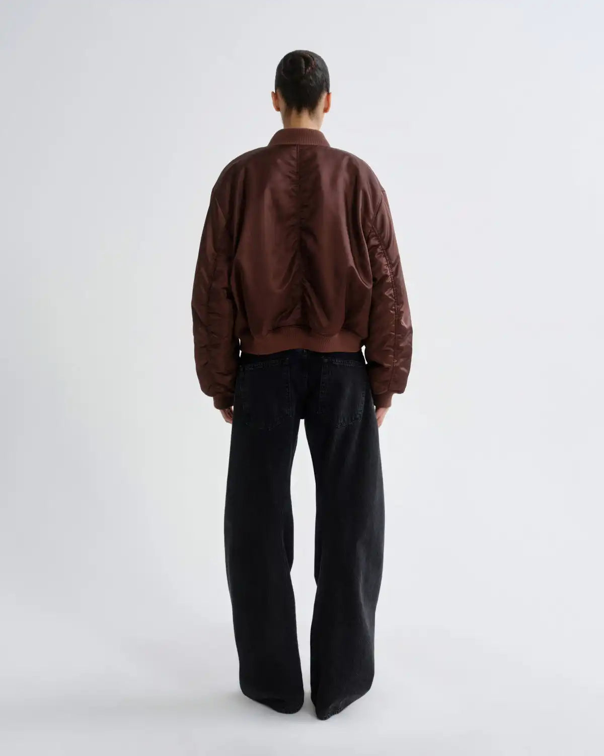 Frankie Reversible Bomber in Morello