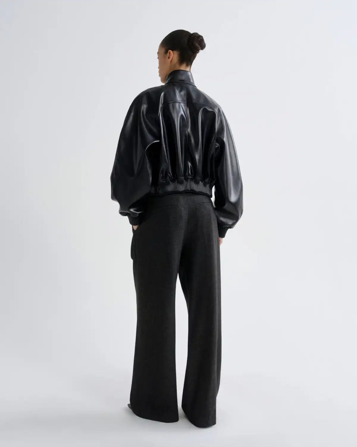 Nova Bomber Jacket in Black