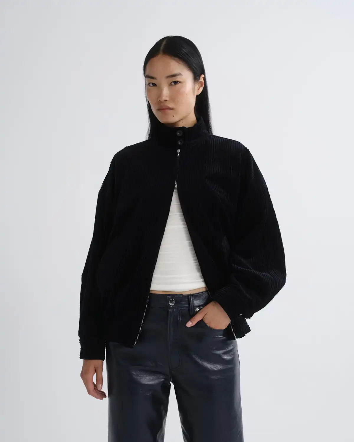 Blair Jacket (Corduroy) in Obscura