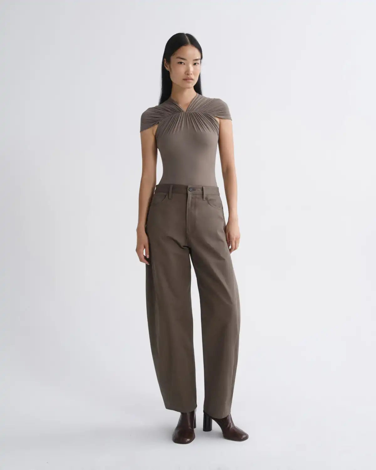 Luna Trouser in Taupe