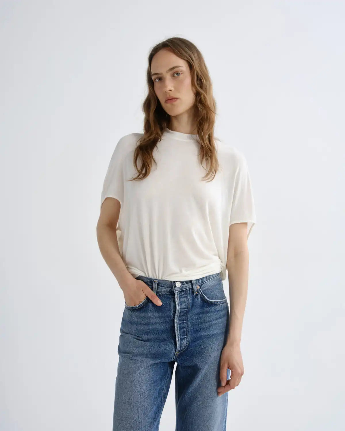 Souline Top in Oat Milk