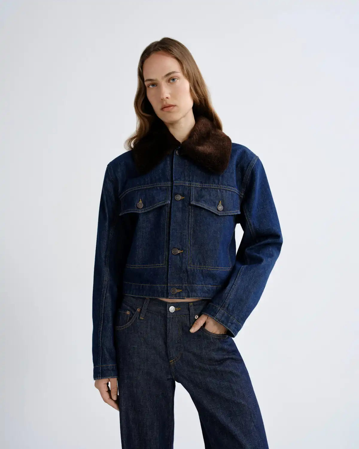 Walker Jacket in Rinse
