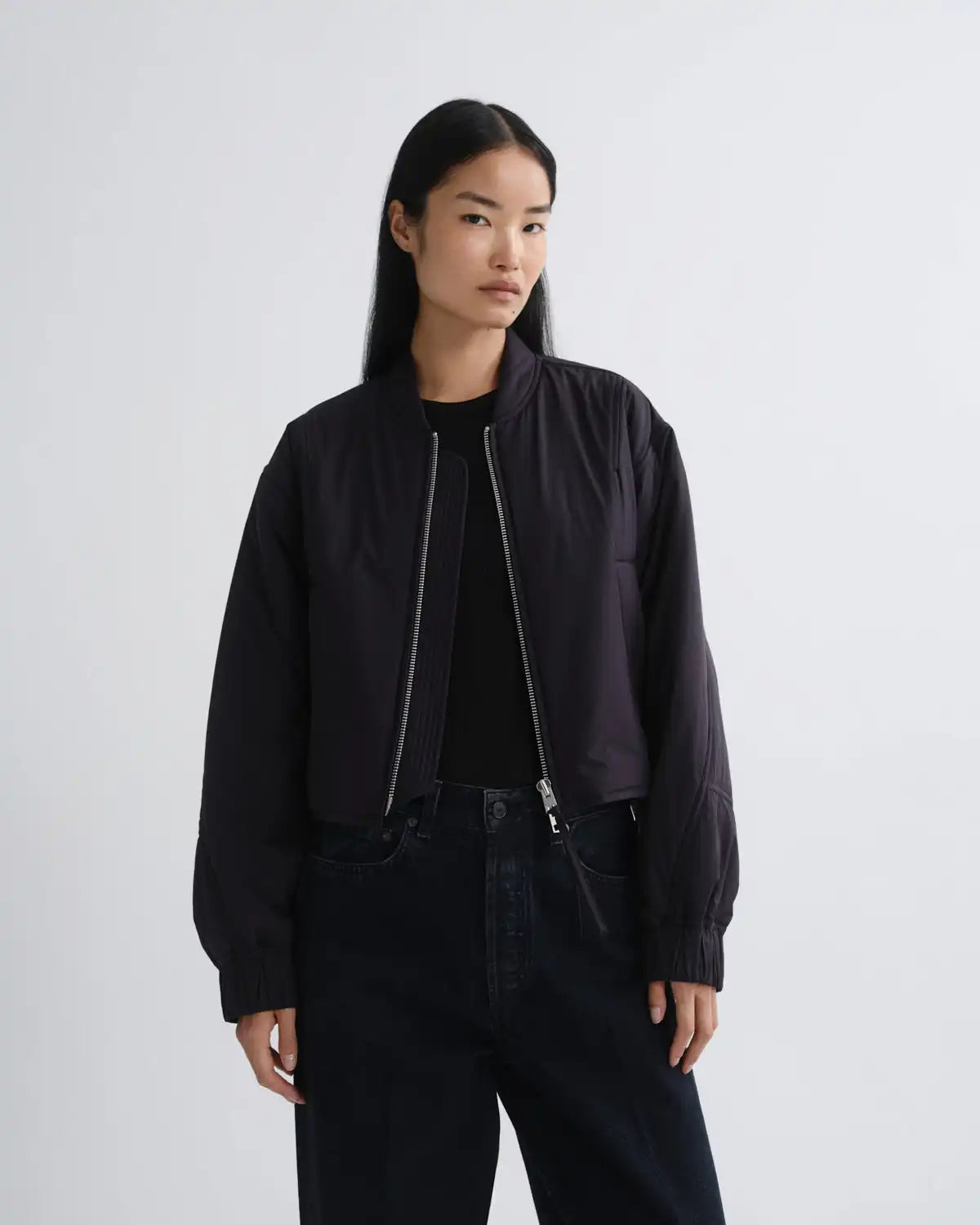 Leni Bomber Jacket in Obscura