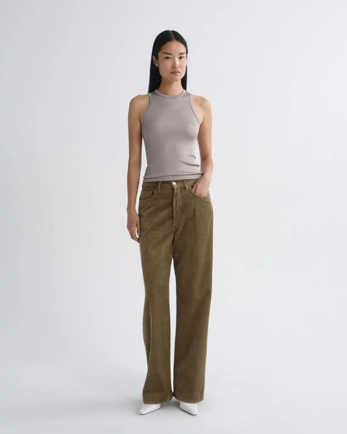 Vintage Loose (Corduroy) in French Khaki