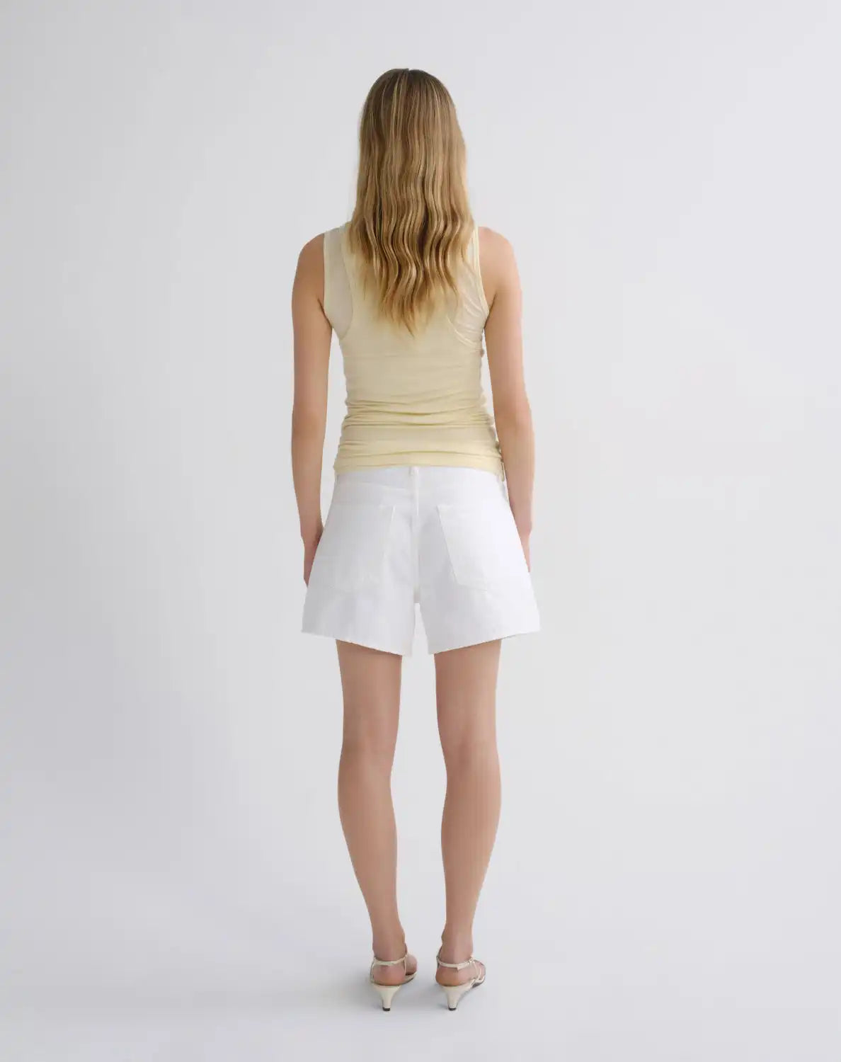 Parker Long Short in Marshmallow
