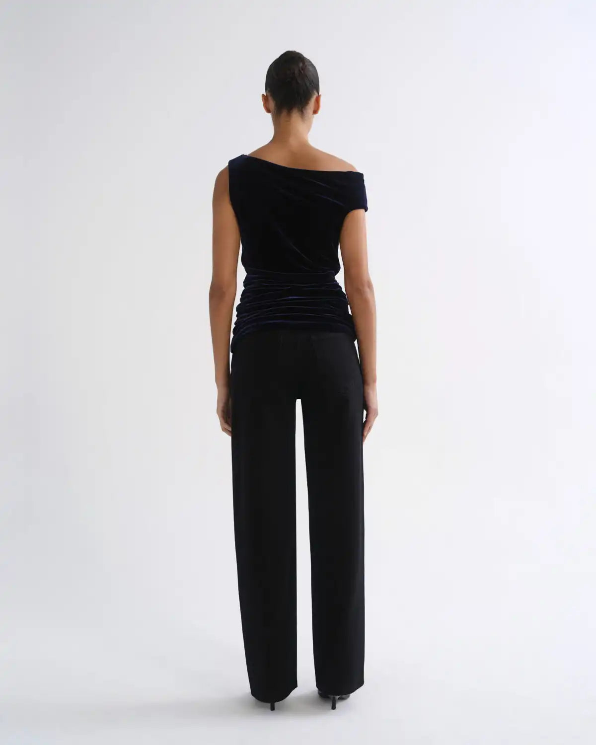 Carlin Top (Velvet) in Royal