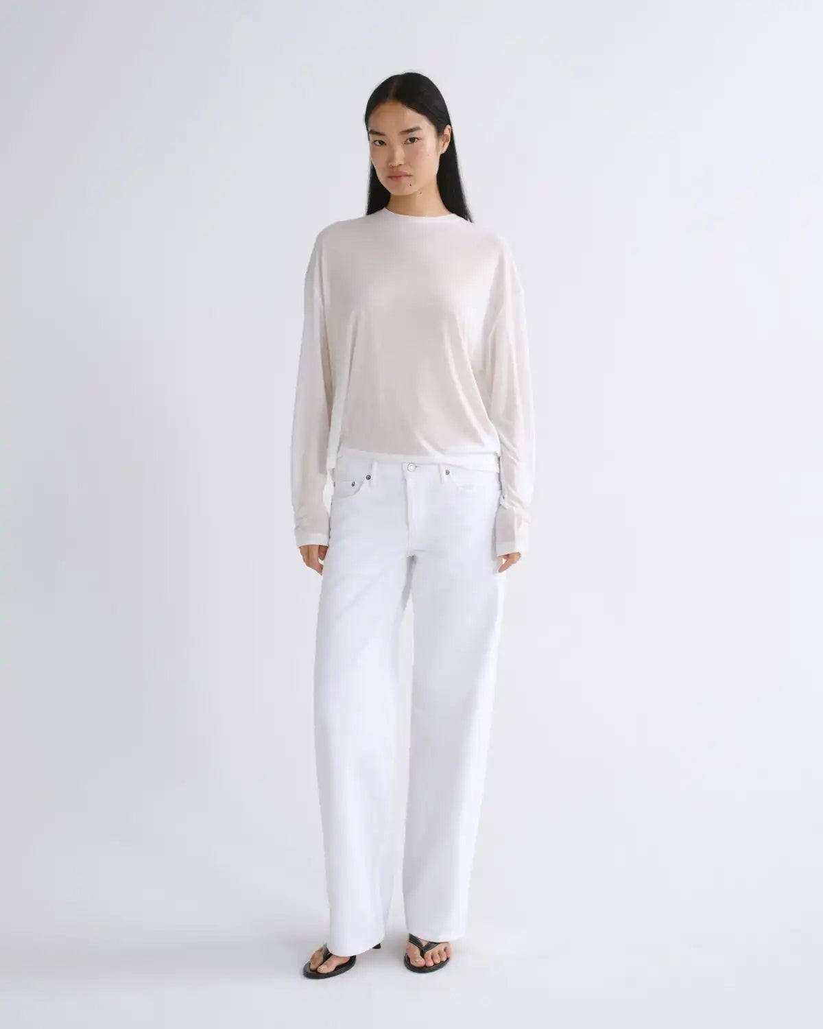 Low Rise Loose in Marshmallow