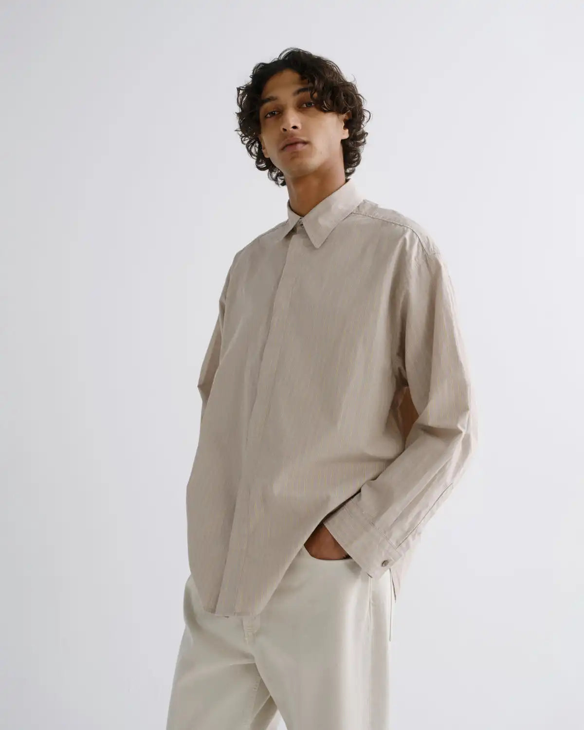 Roy Shirt in Beaudry Stripe