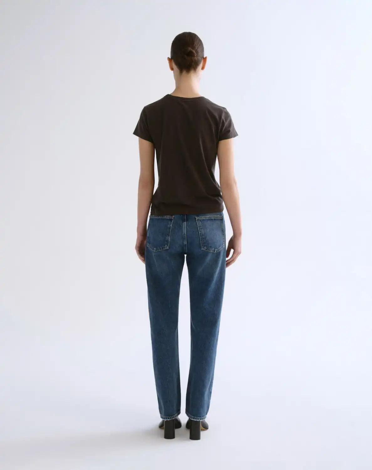 90's Pinch Waist High Rise Straight in Range