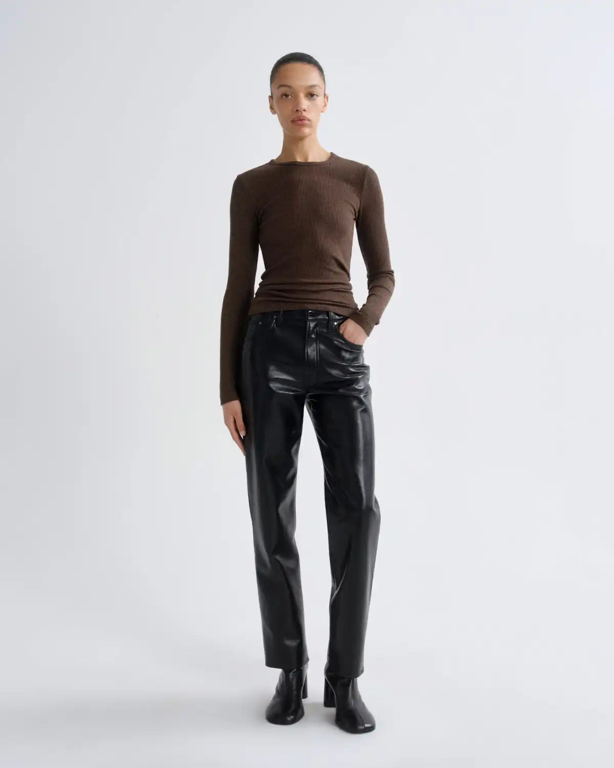 Lana Jean (Recycled Leather) in Detox
