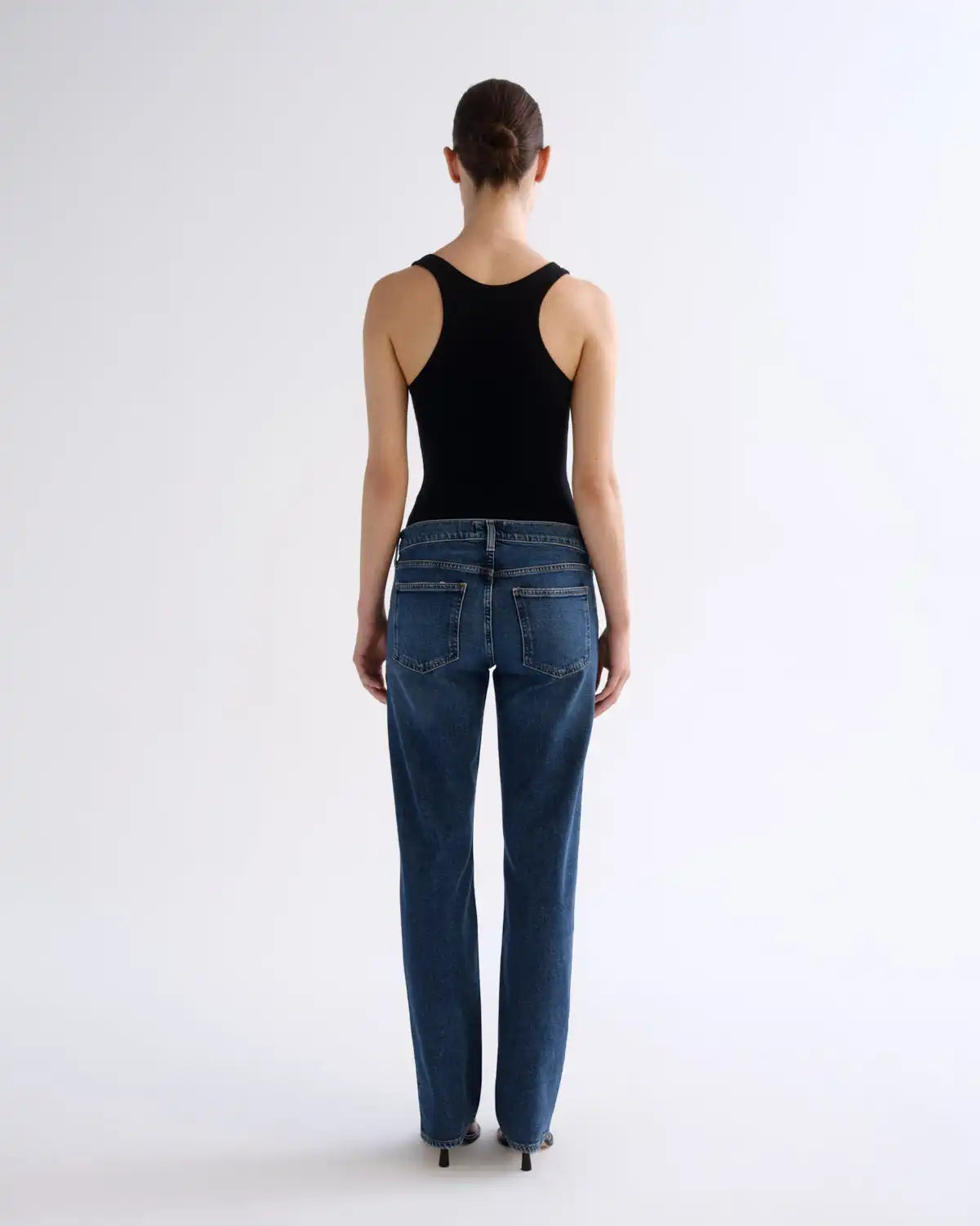 Low Rise Slim (Weightless Stretch) in Slick