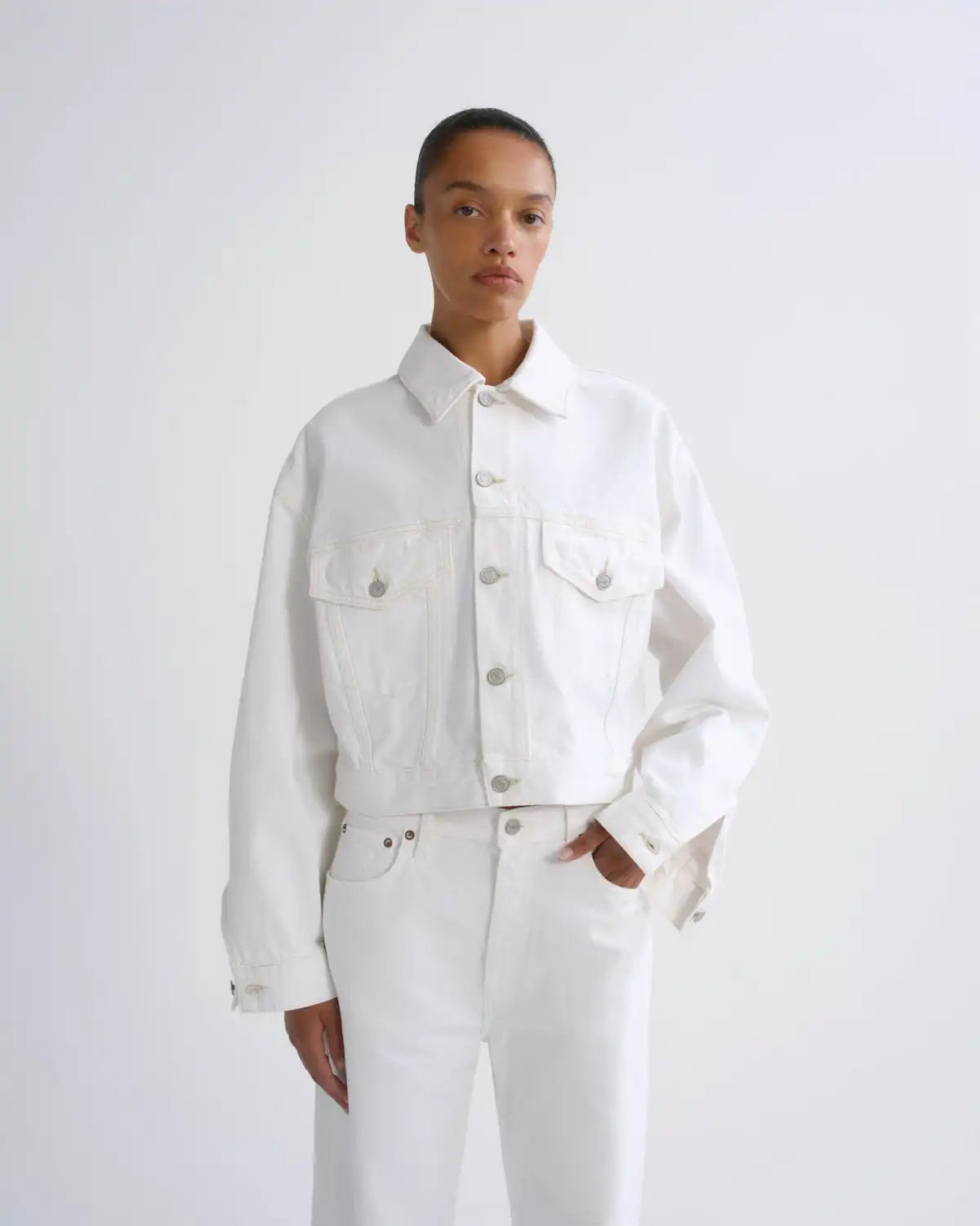 Palmer Jacket in Milkshake