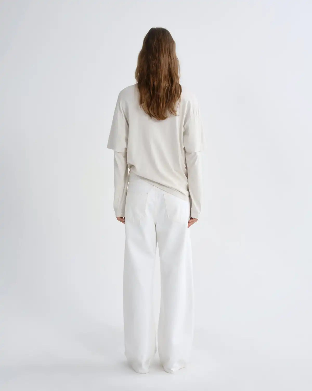 Low Curve Jean in Milkshake