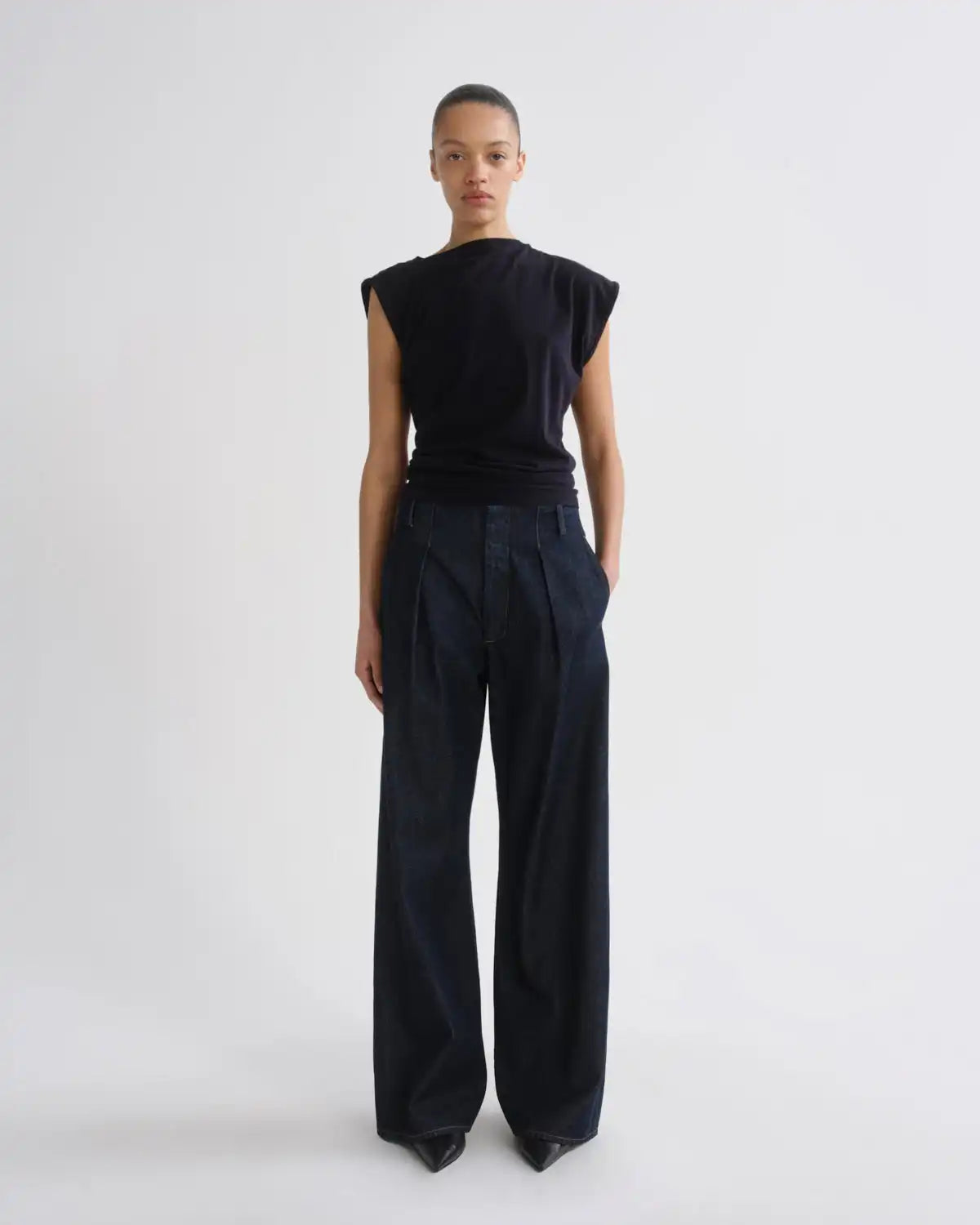 Ritmo Trouser (Weightless) in Rinse