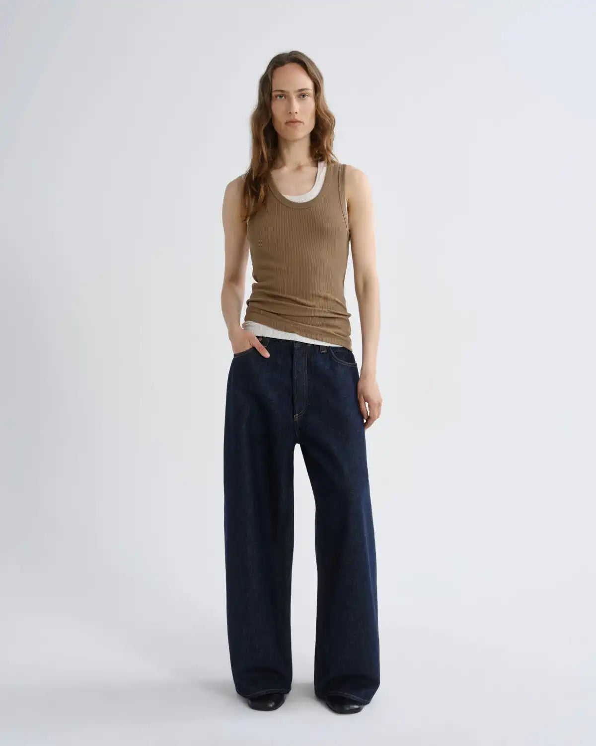 Rounded Baggy in Rinse