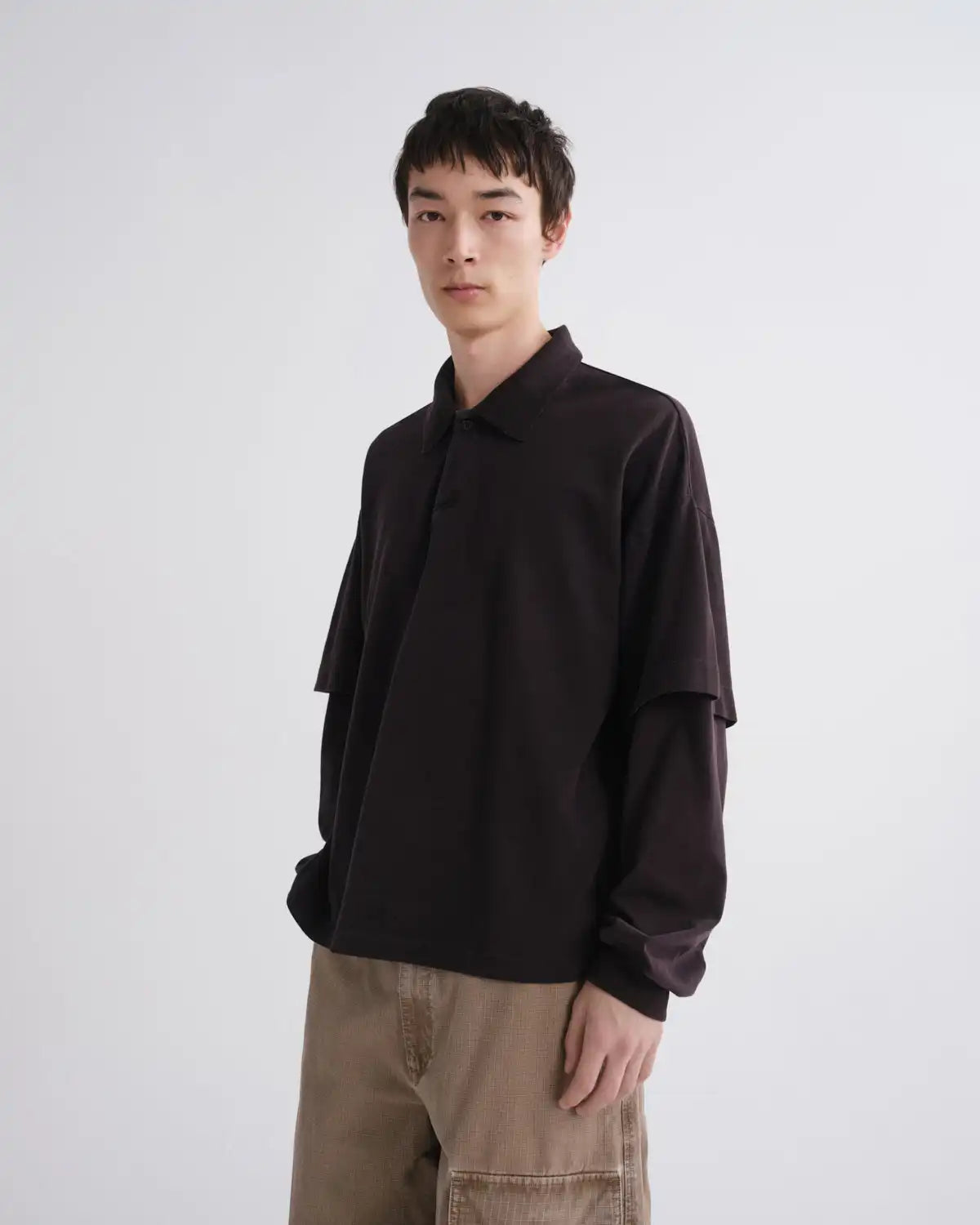 Curren Double Sleeve Polo in Elysian