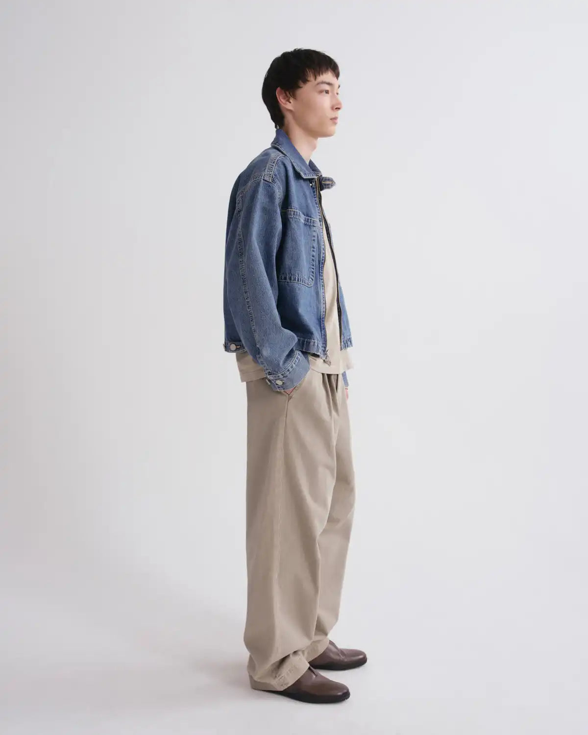 Slater Trouser in Wicker