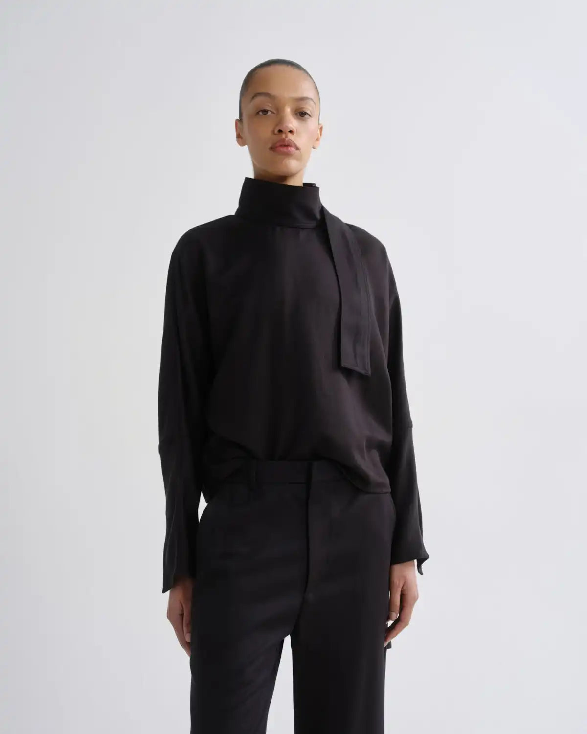 Kembra Top in Charcoal