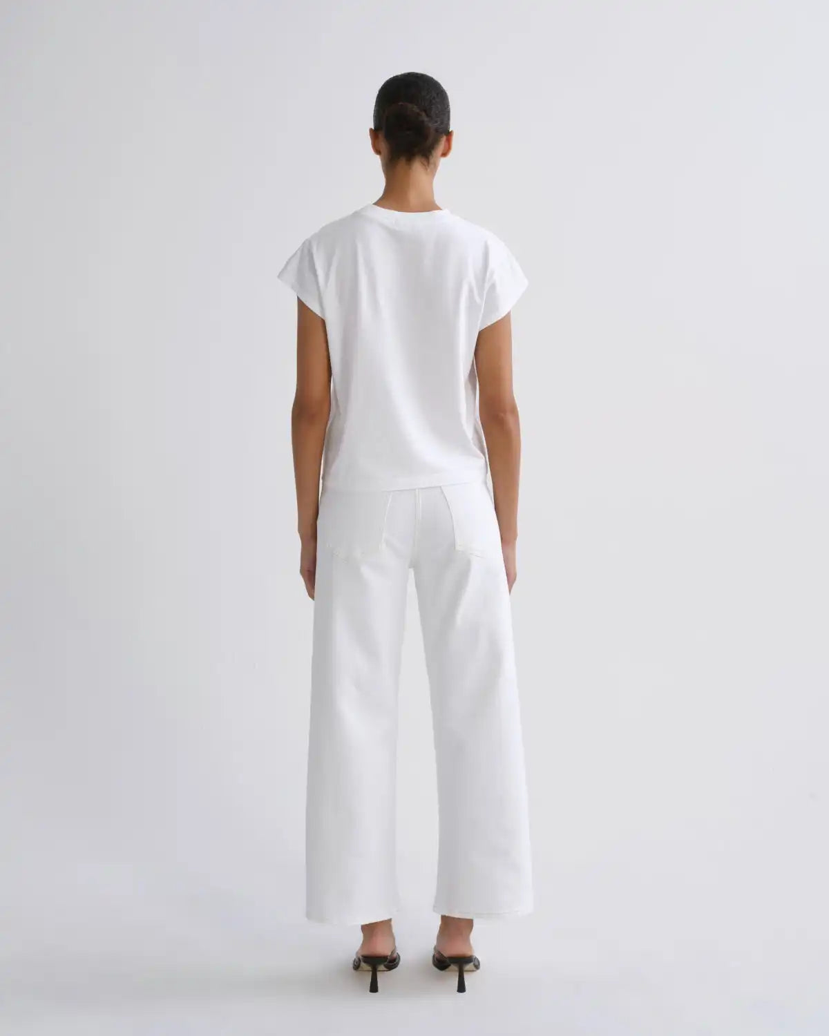 Ren Jean (Stretch) in White Wash
