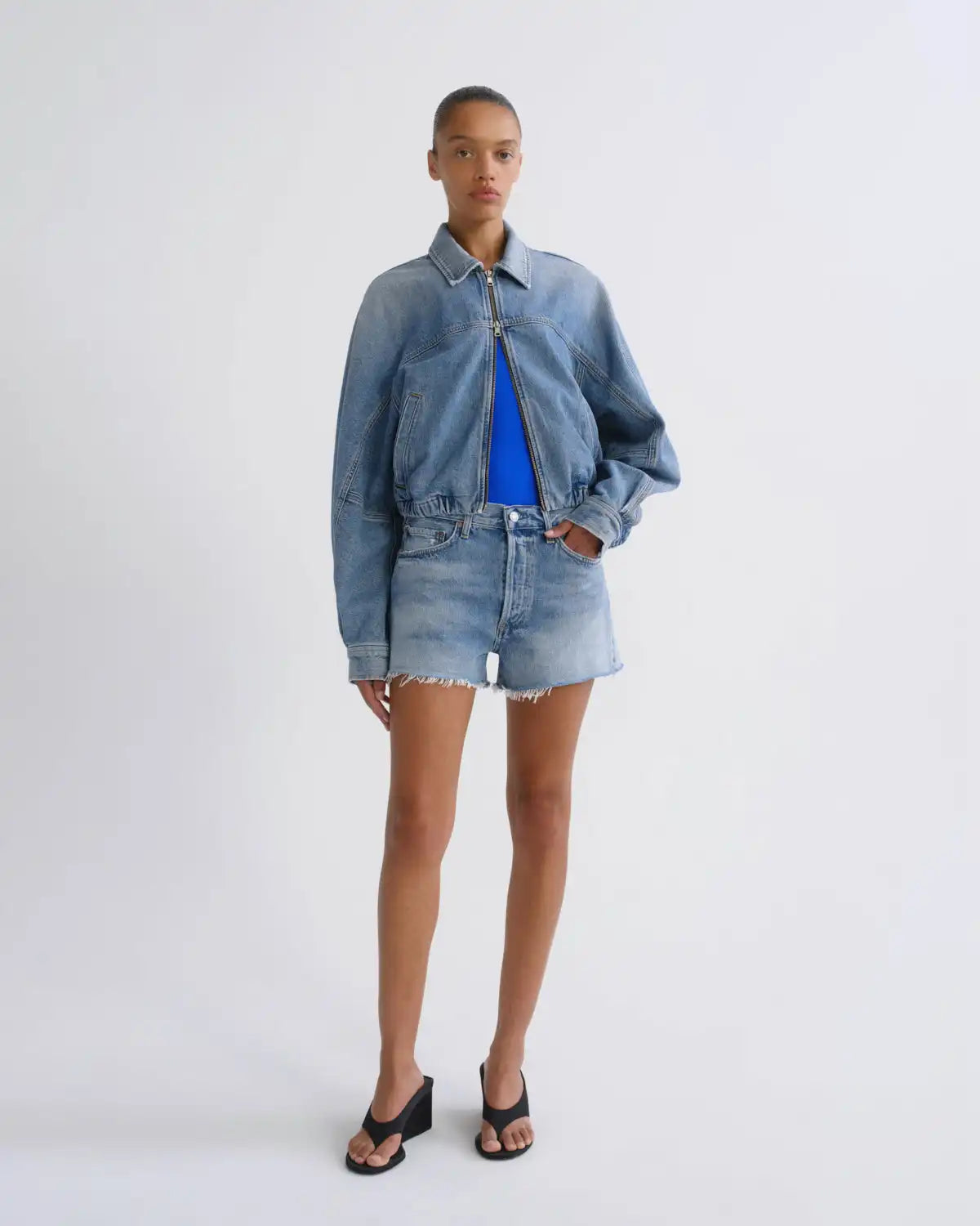 Parker Vintage Cut Off Short in Post