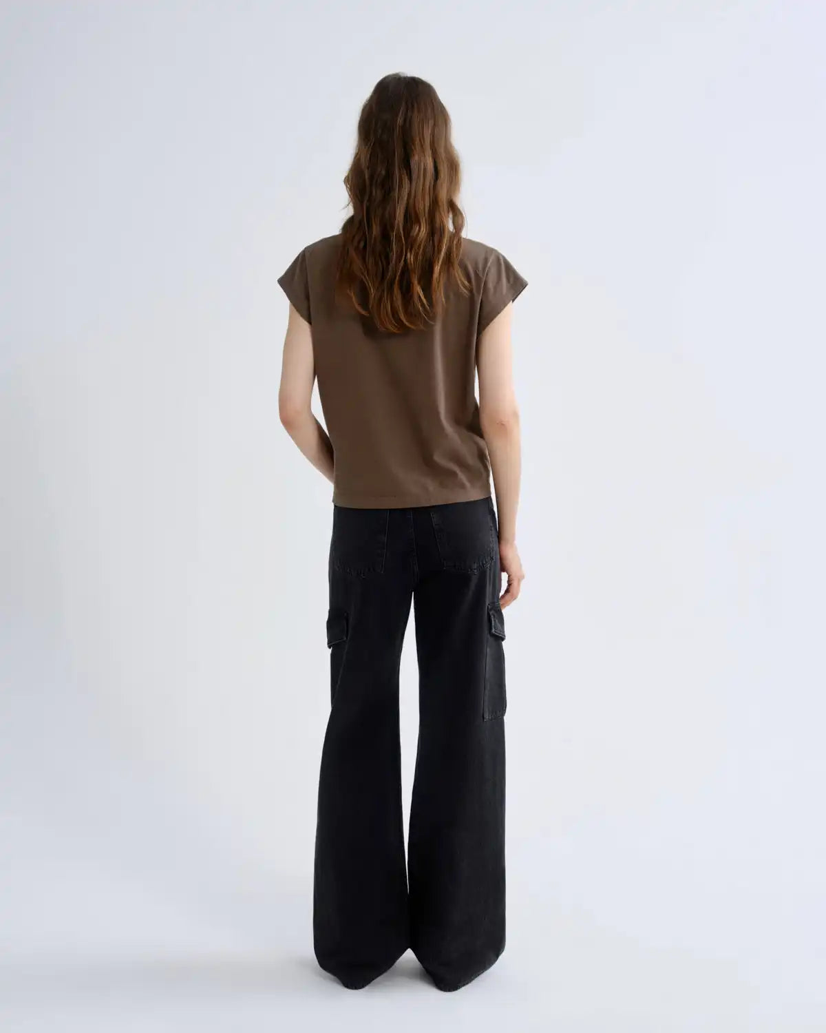Bryce Cap Sleeve Tee in Uniform