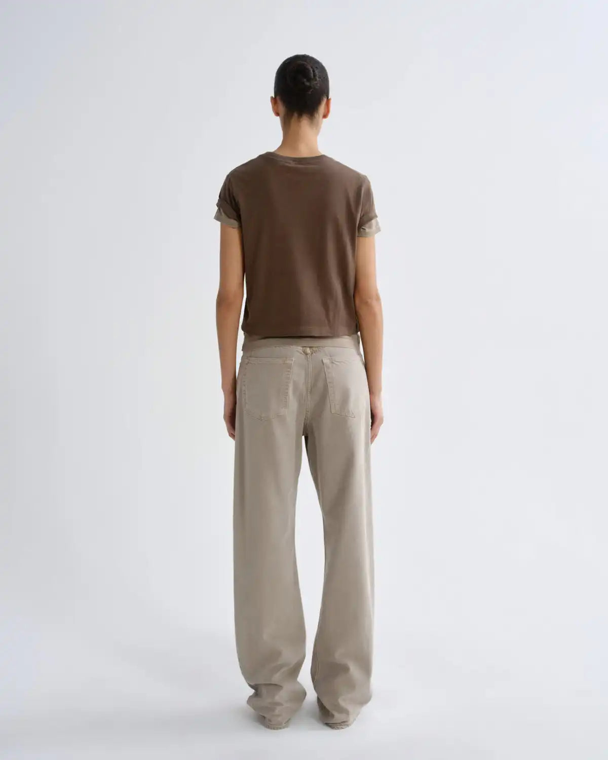 Adine Shrunken Tee in Uniform