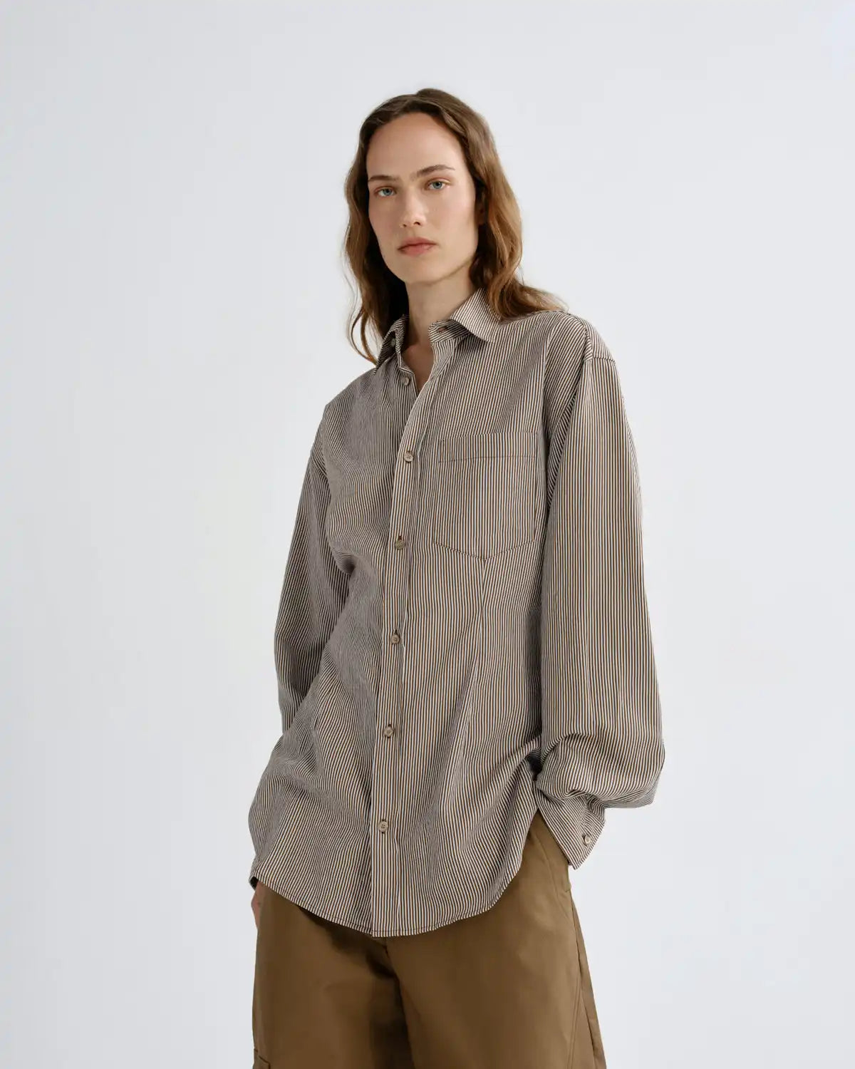 Cinch Shirt in Jakarta Stripe