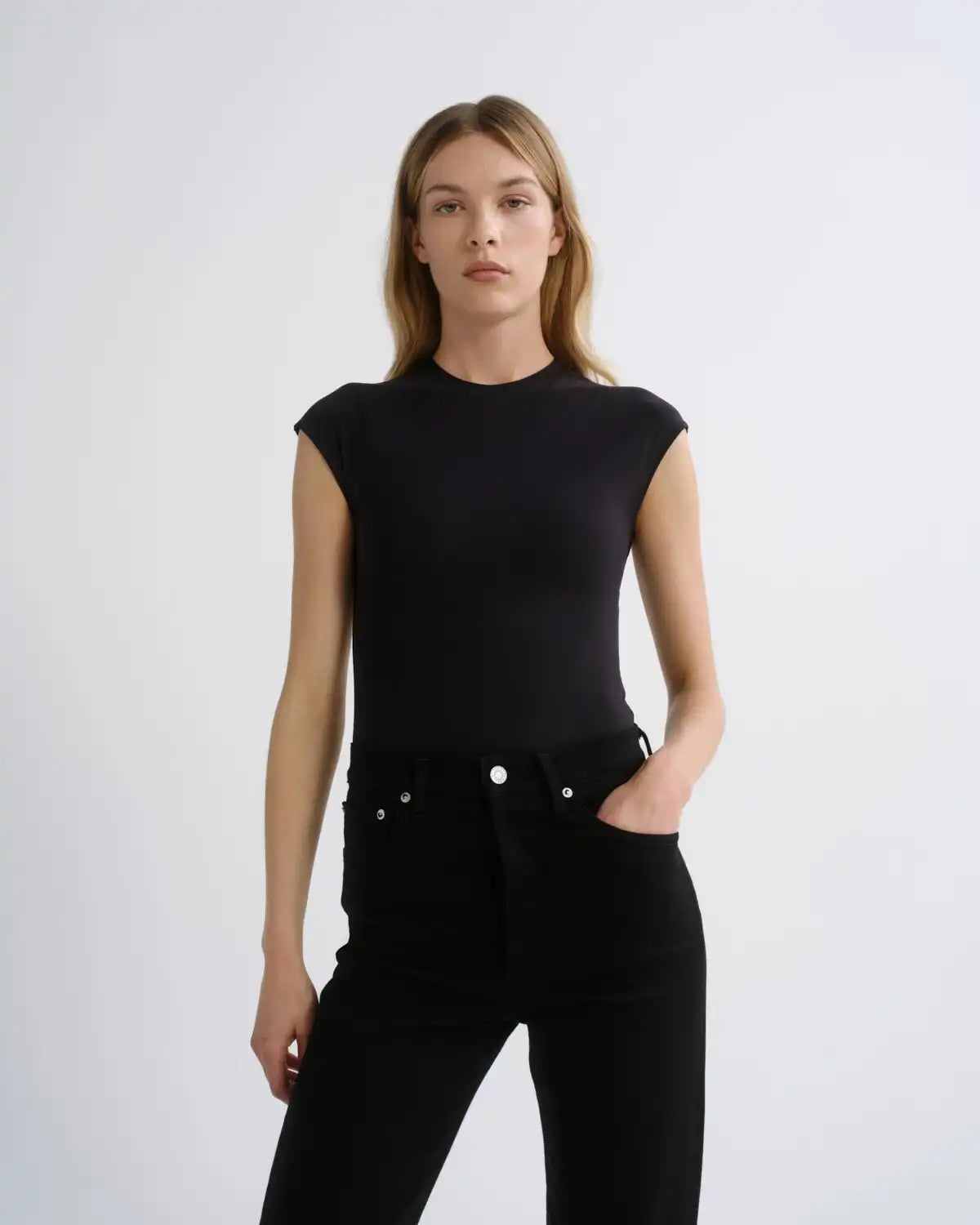 Agata Bodysuit in Black