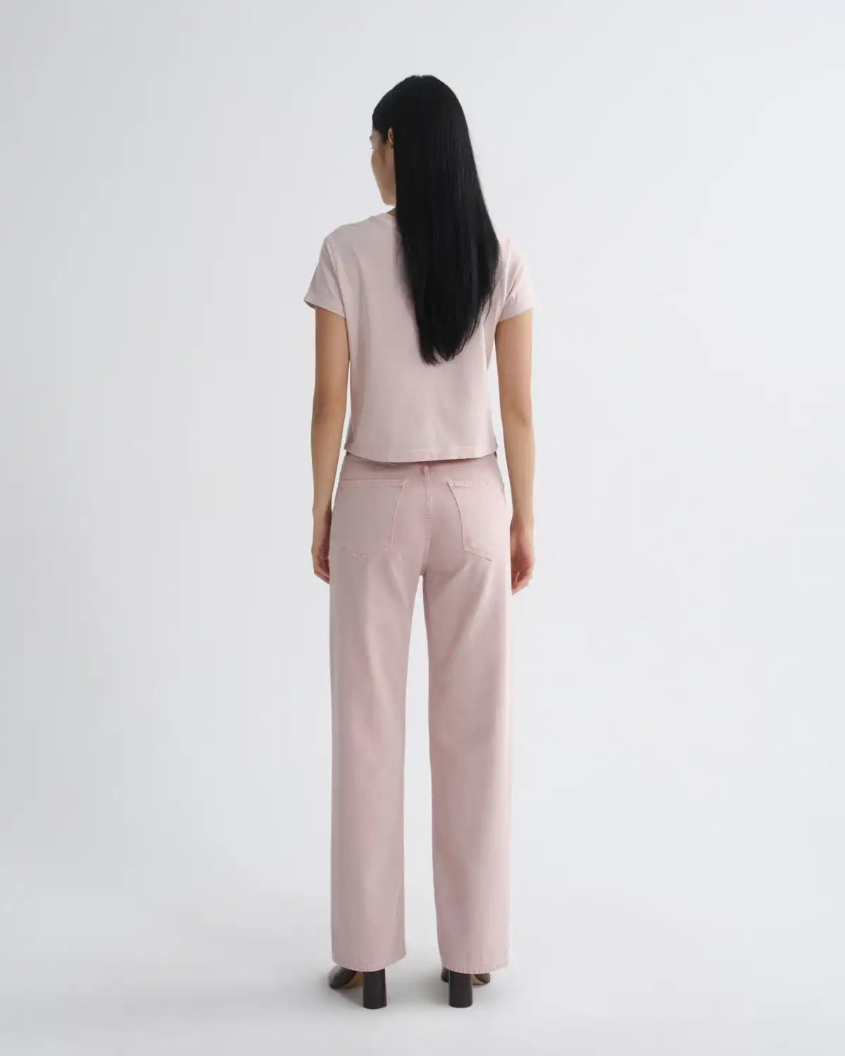 Adine Shrunken Tee in Wallflower