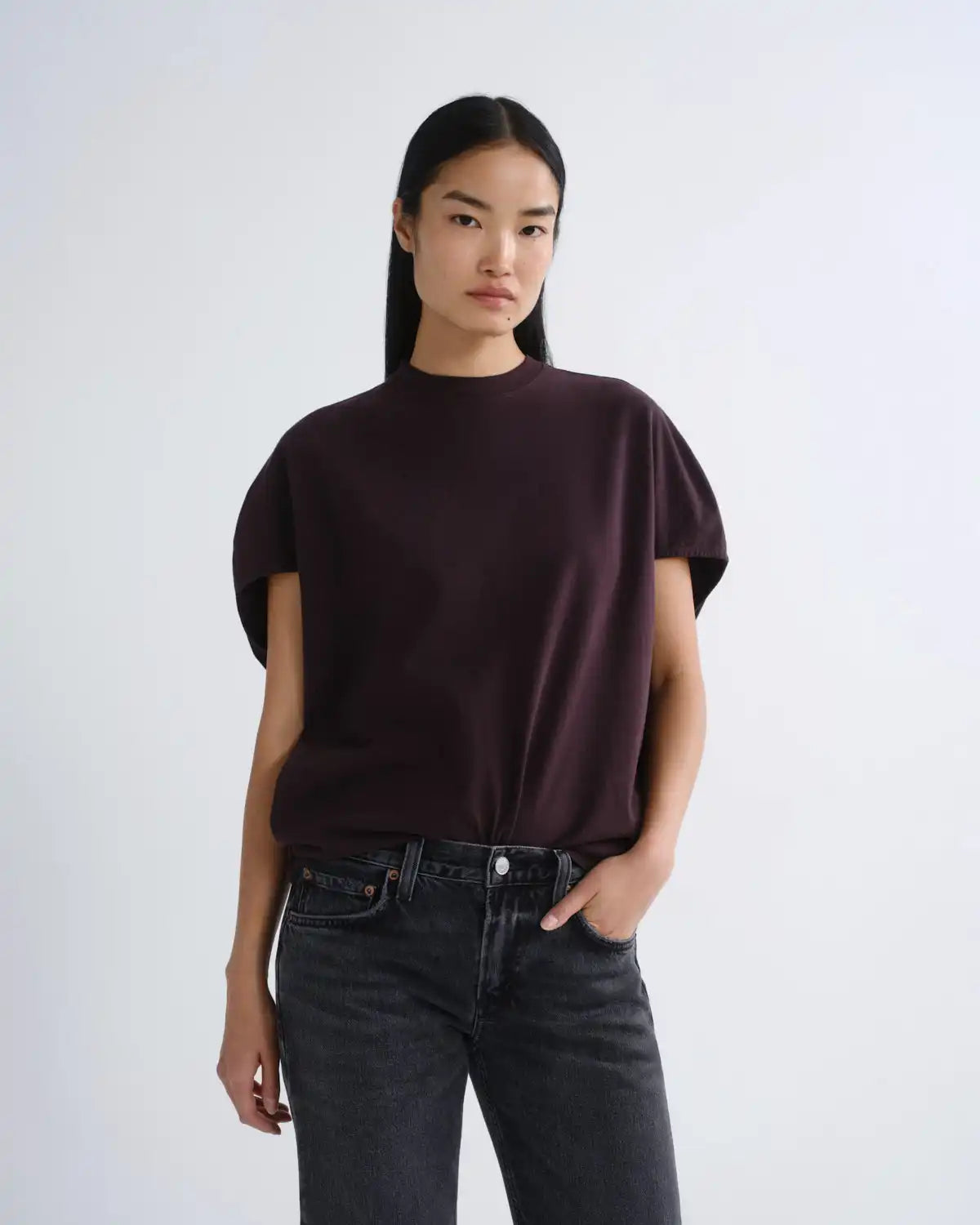 Souline T-Shirt in Eggplant