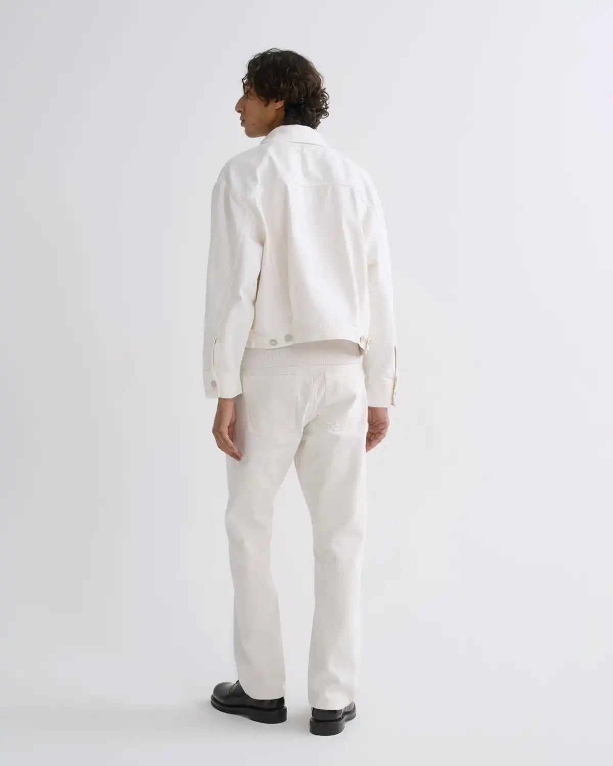 Magnus Trouser Jean in Chalk White