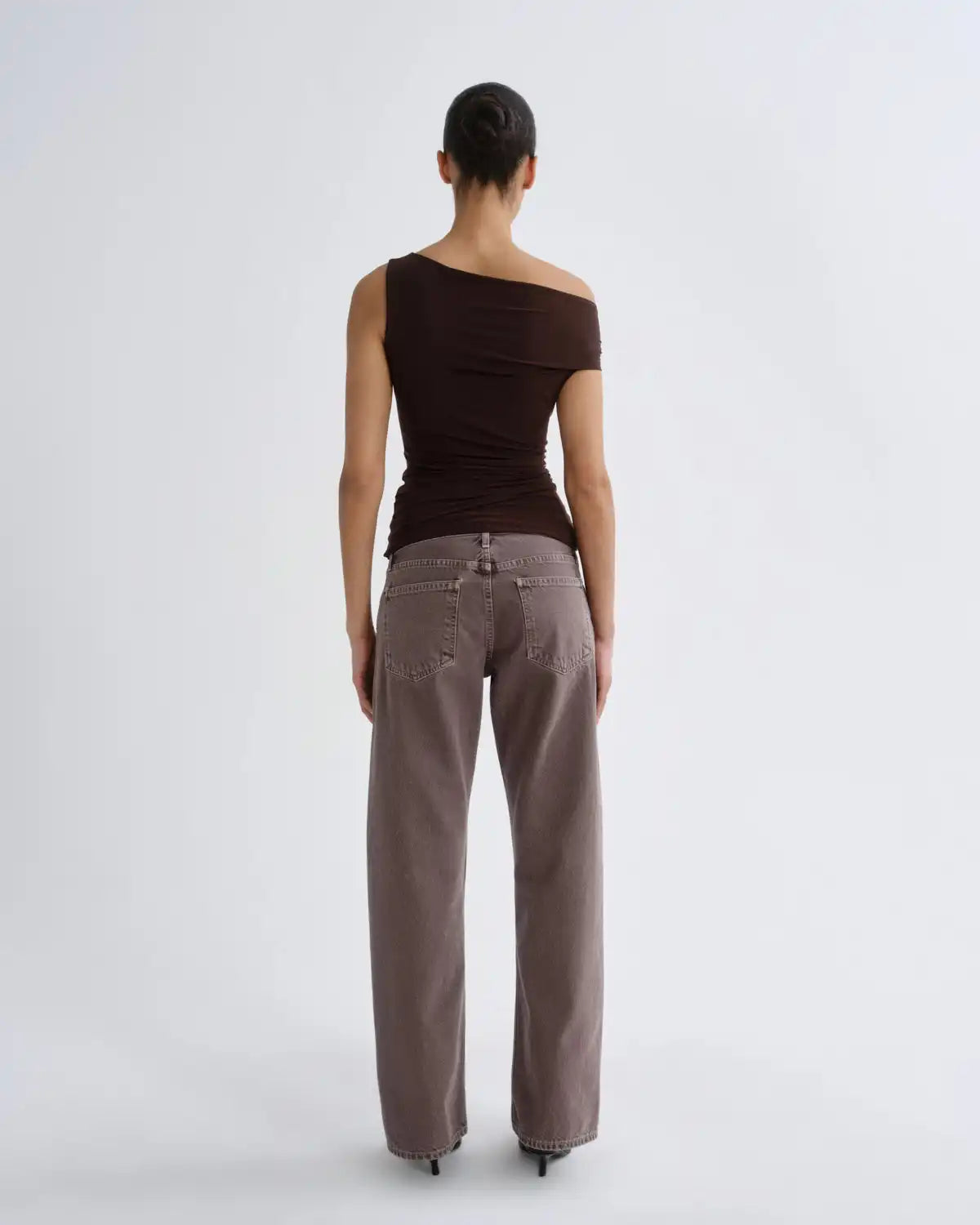 Carlin Top in Chocolate