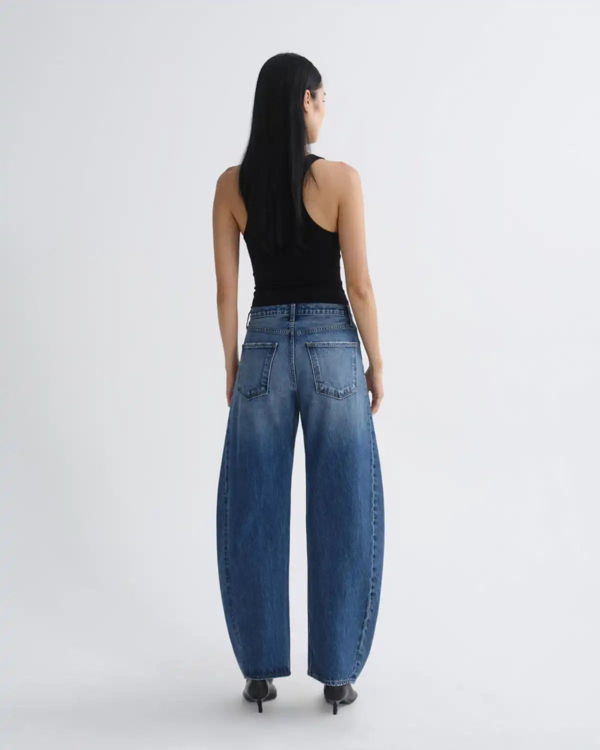 Luna High Rise Pieced Taper in Logical