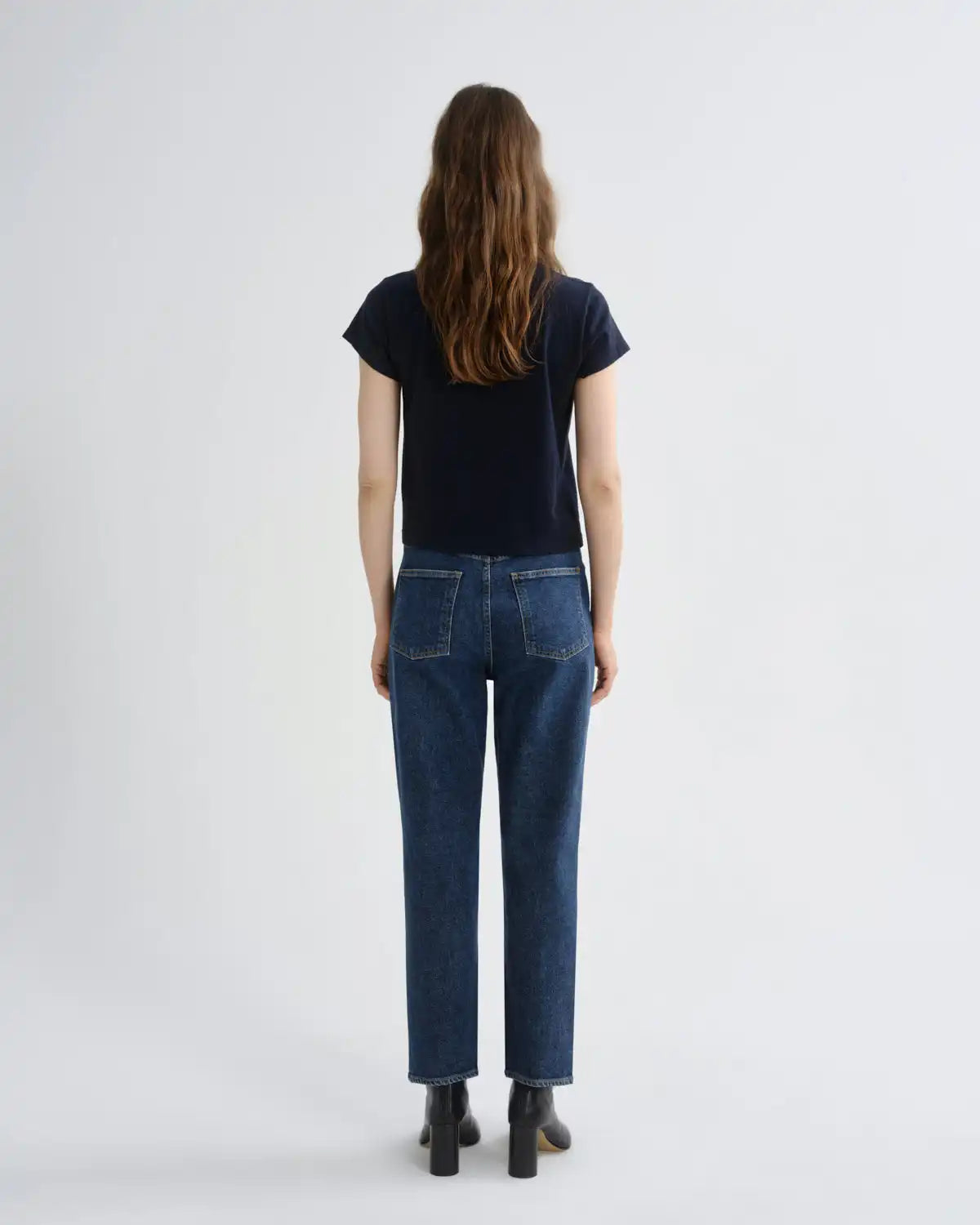 90's Pinch Waist Crop (Comfort Stretch) in Flow