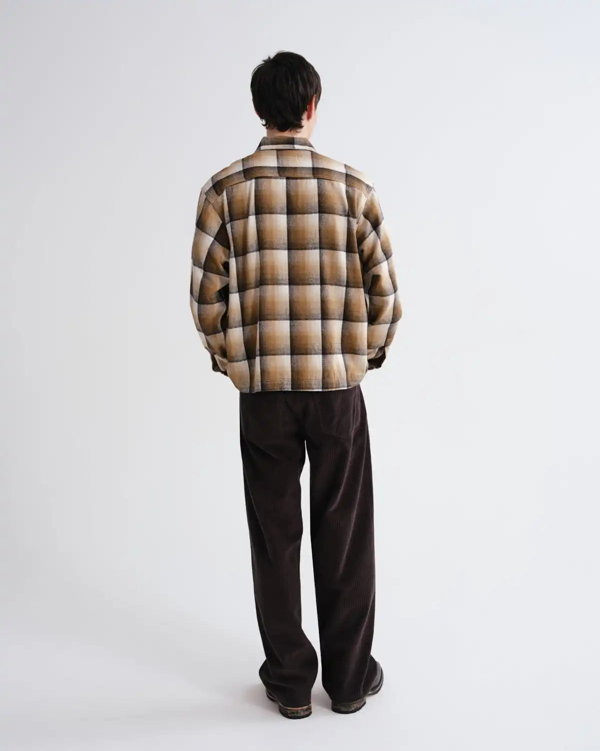 Mccoy Shirt in Battersea Check Khaki
