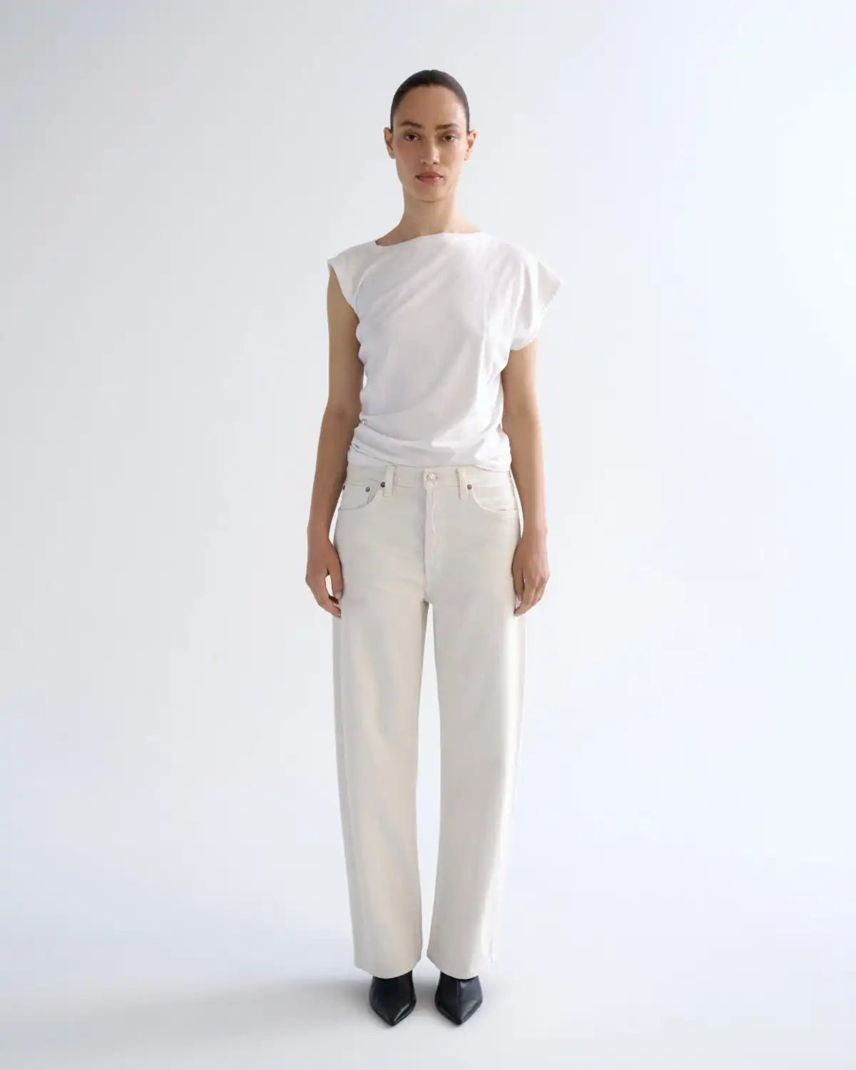 Arc Jean 29" in Chalk White
