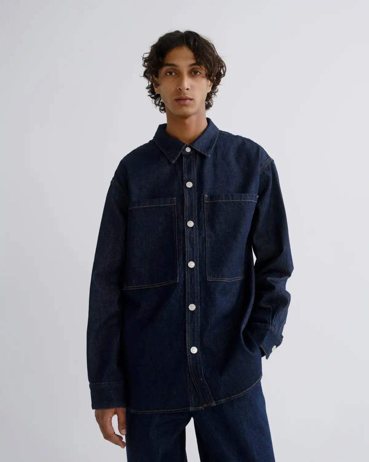 Atticus Shirt in Rinse