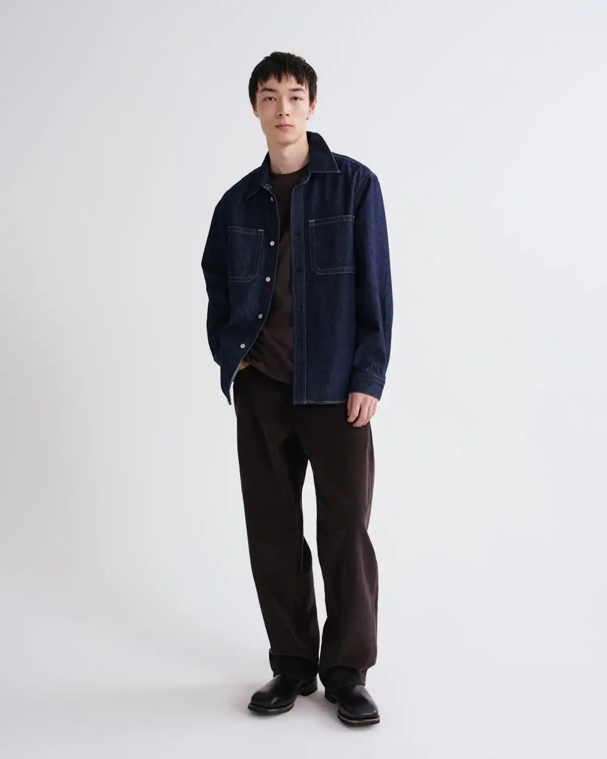 Fusion Jean (Corduroy) in Charcoal