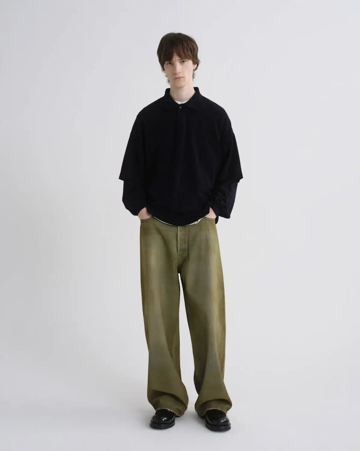Bagley Jean Rounded Baggy in Cast