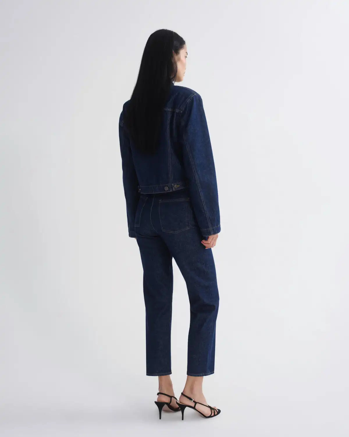 90's Pinch Waist Crop (Comfort Stretch) in Reissue
